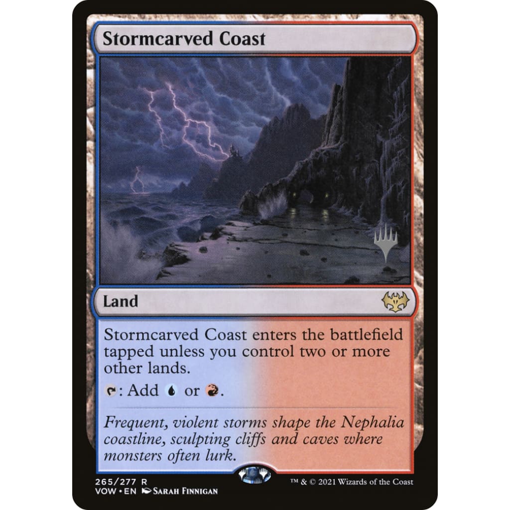 Stormcarved Coast (PVOW-265P) Foil - Single