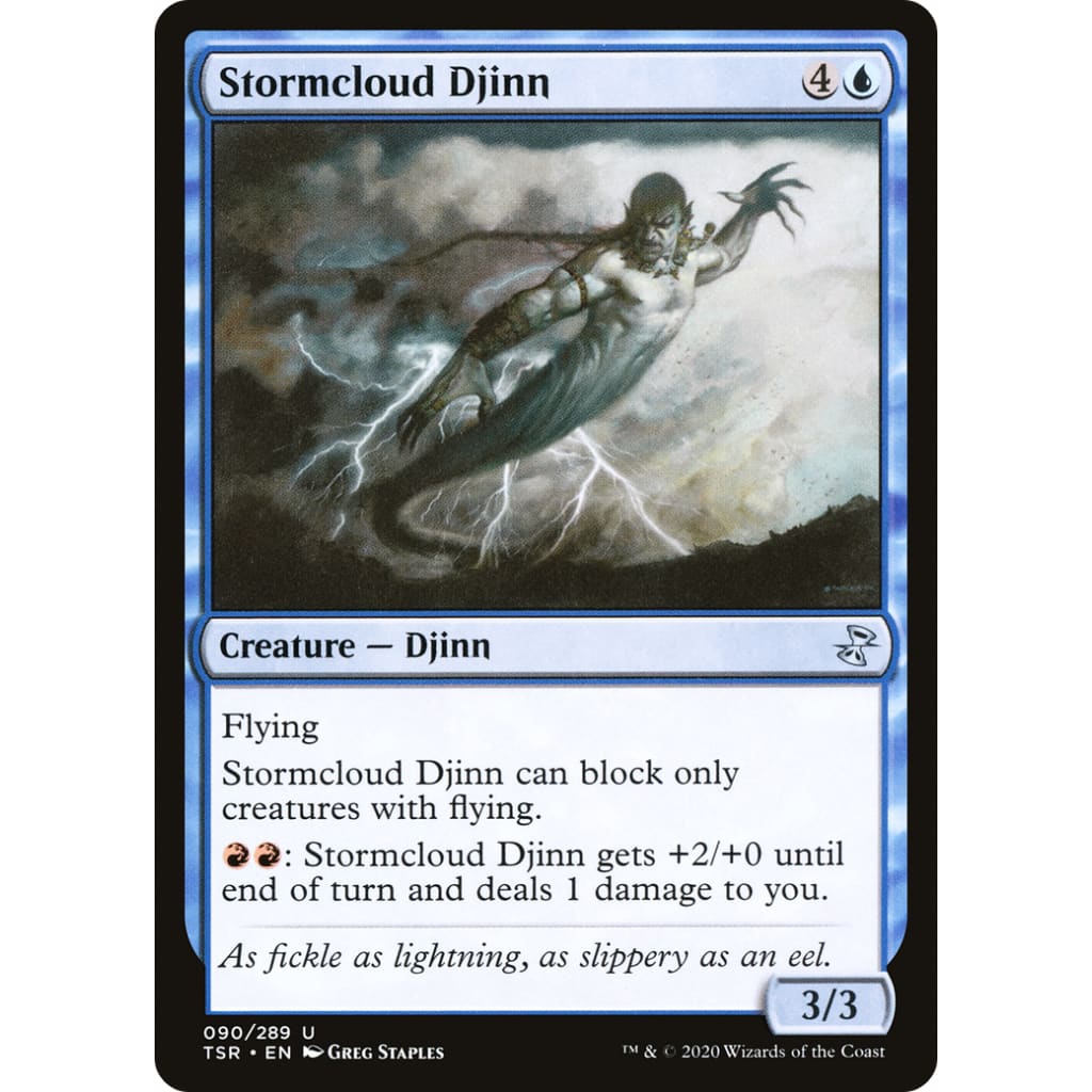 Stormcloud Djinn (TSR-090) - Single