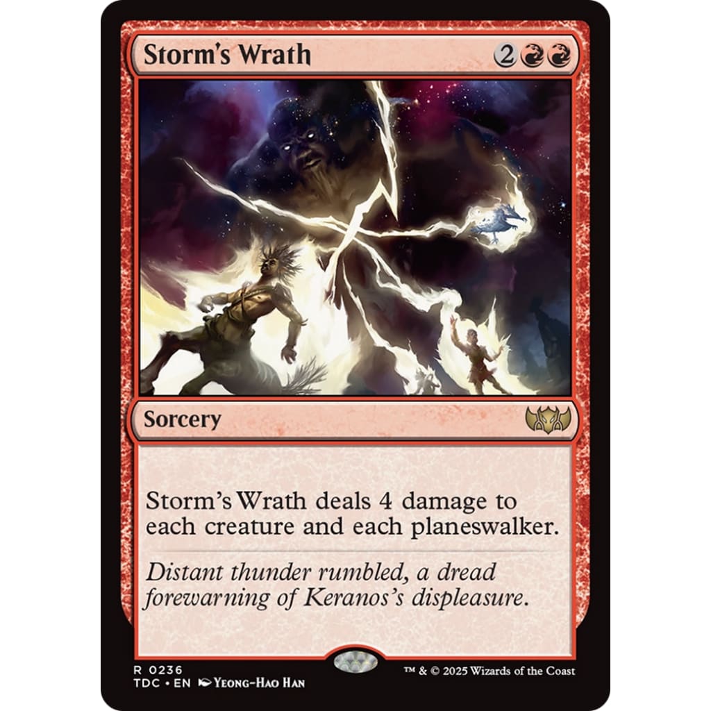 Storm’s Wrath (TDC-236) - Single