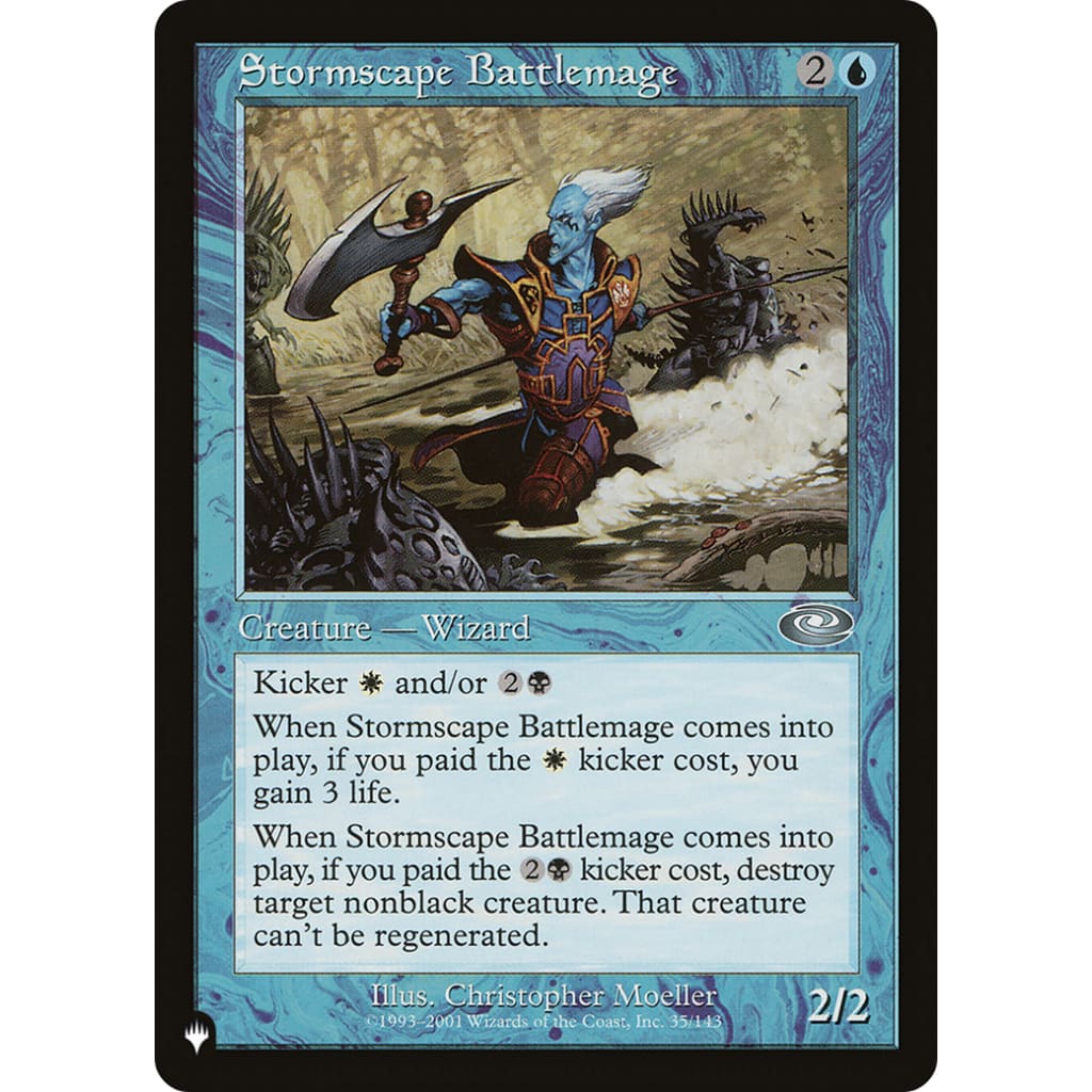 Stormscape Battlemage (PLST-PLS-35) - Single