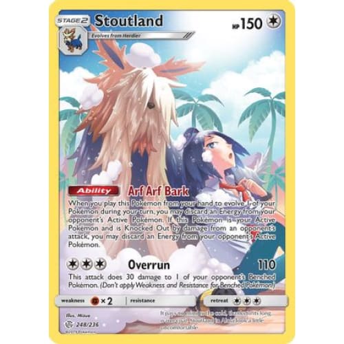 Stoutland (248/236) Secret Rare Holofoil - Single