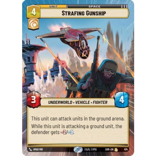 Strafing Gunship (Hyperspace) (474) - Spark of Rebellion