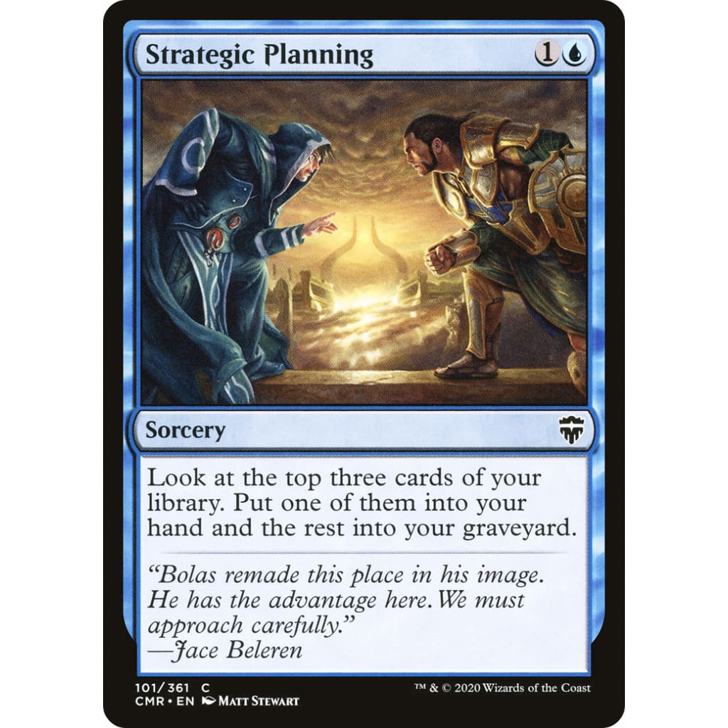 Strategic Planning (CMR-101) Foil - Single