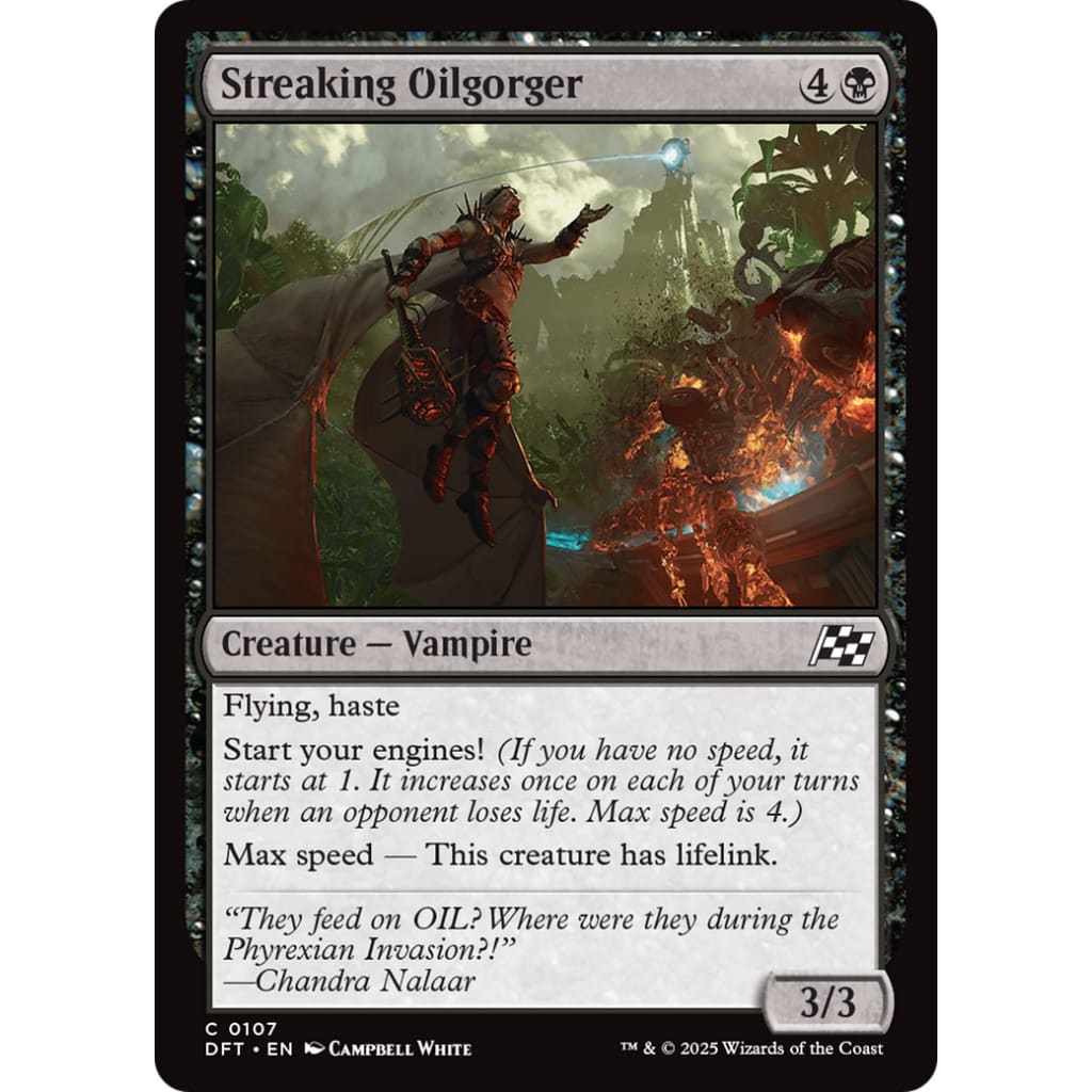 Streaking Oilgorger (DFT-107) Foil - Single