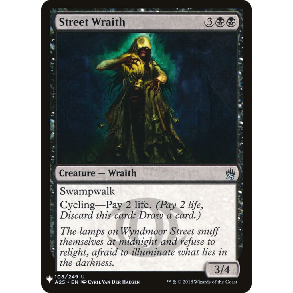 Street Wraith (PLST-A25-108) - Single