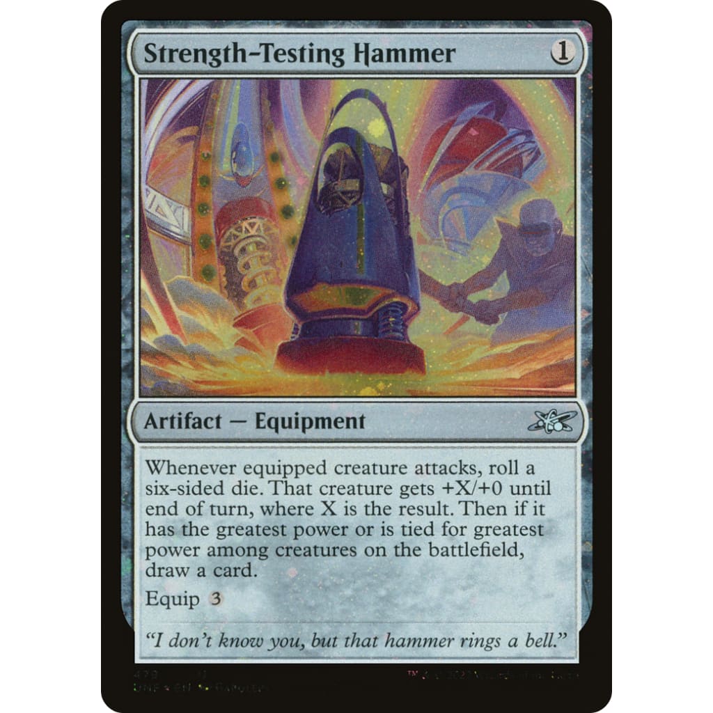 Strength-Testing Hammer (UNF-479) Foil - Single