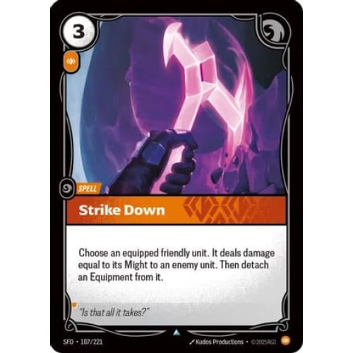Strike Down (107/221) - Spiritforged - Single