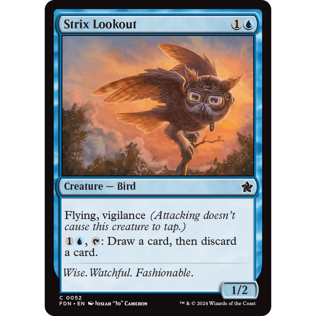 Strix Lookout (FDN-052) Foil - Single