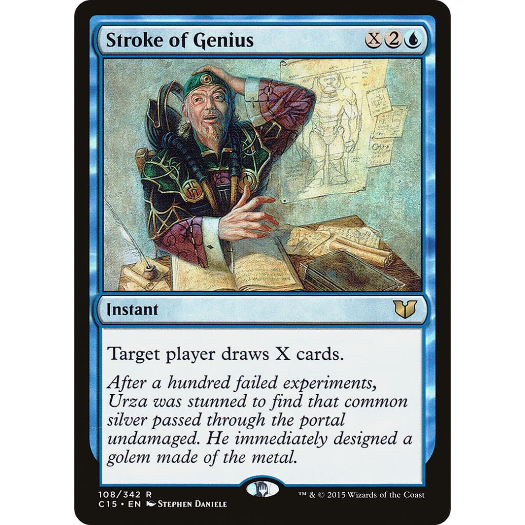 Stroke of Genius (C15-108) - Single