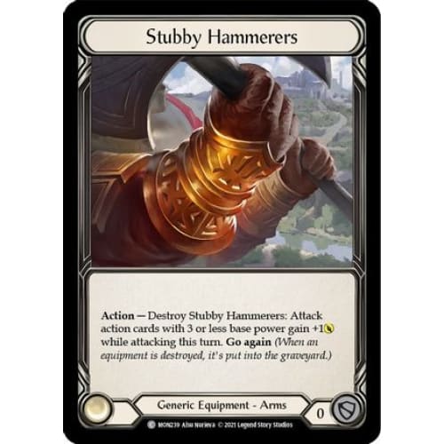 Stubby Hammerers (MONARCH) Unlimited Edition Rainbow Foil