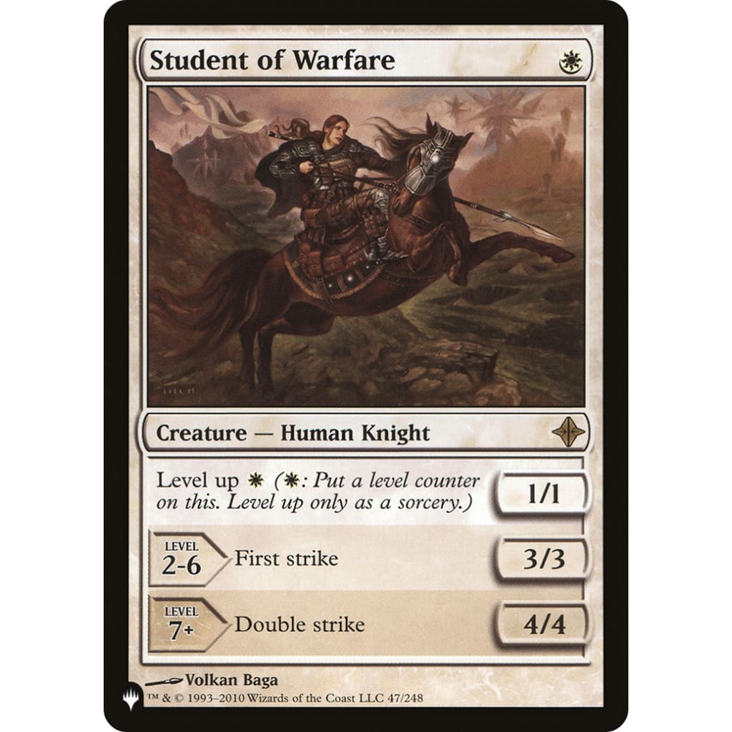 Student of Warfare (PLST-ROE-47) - Single
