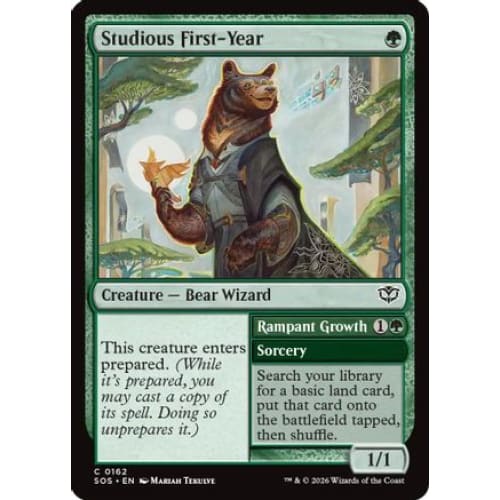 Studious First-Year (SOS-162) Foil - Single
