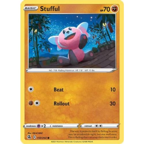 Stufful (150/264) Common Reverse Holofoil - Single