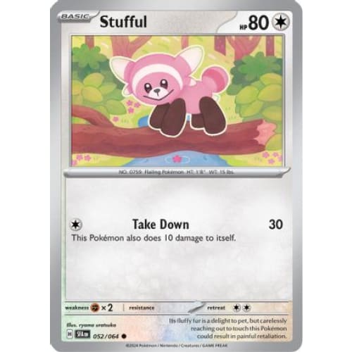 Stufful (52) Common Reverse Holofoil - Single