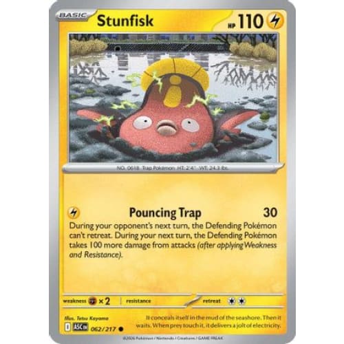 Stunfisk (62) Common - Single