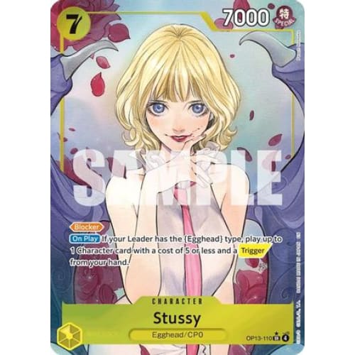 Stussy (Alternate Art) OP13-110 SR Carrying On His