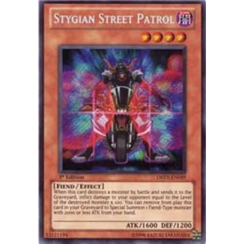 Stygian Street Patrol (DREV-EN099) Secret Rare 1st Edition
