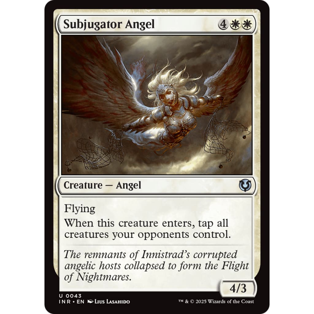 Subjugator Angel (INR-043) - Single