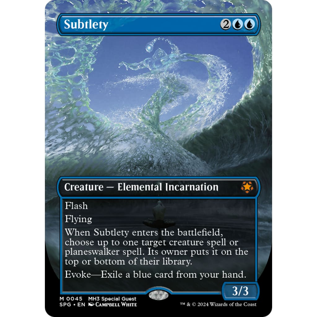 Subtlety (SPG-045) (Borderless) Foil - Single