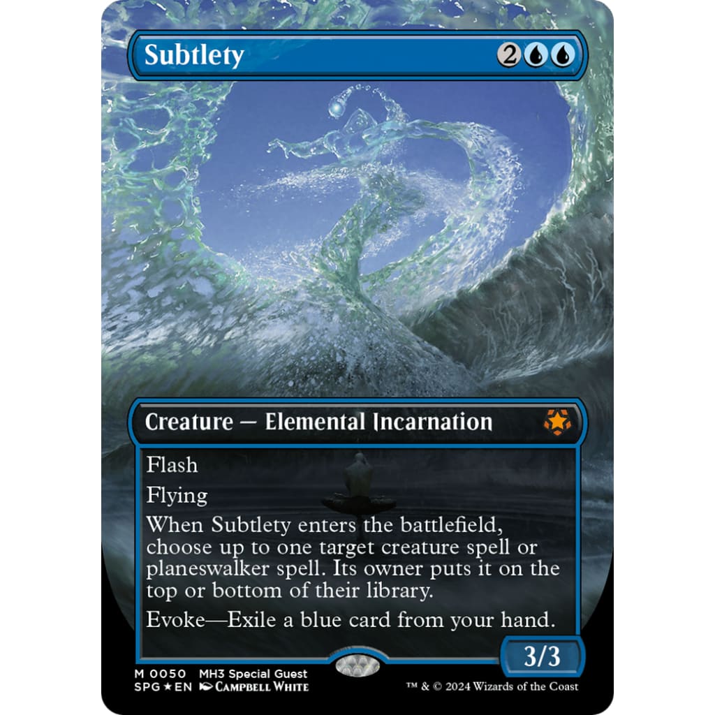 Subtlety (SPG-050) (Borderless) Foil - Single