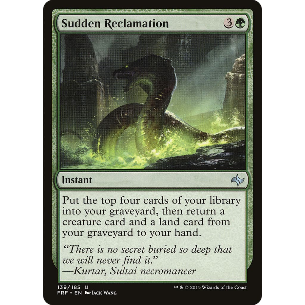 Sudden Reclamation (FRF-139) - Single
