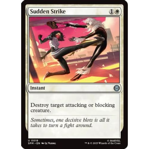 Sudden Strike (SPM-019) Foil - Single