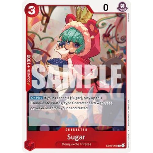 Sugar EB03-005 R Extra Booster: One Piece Heroines Edition