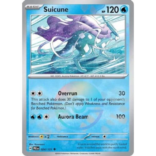 Suicune (Poke Ball Pattern) (24) Uncommon Holofoil - Single