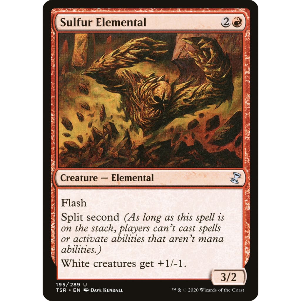 Sulfur Elemental (TSR-195) - Single