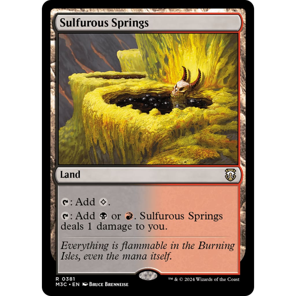 Sulfurous Springs (M3C-381) - Single