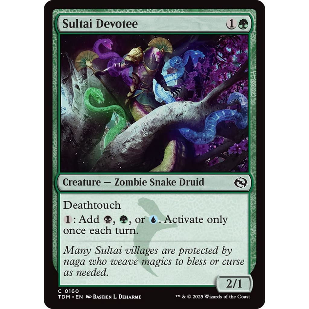 Sultai Devotee (TDM-160) Foil - Single