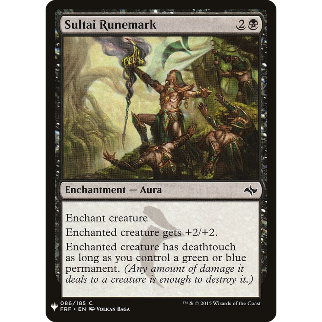 Sultai Runemark (PLST-FRF-86) - Single