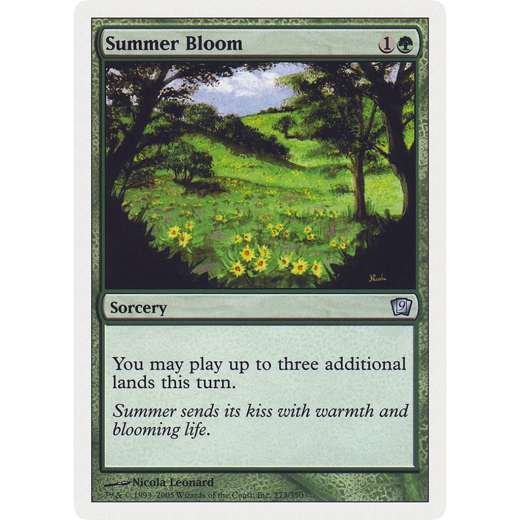 Summer Bloom (9ED-273) Foil - Single