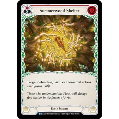 Summerwood Shelter (Red) (TALES OF ARIA) 1st Edition