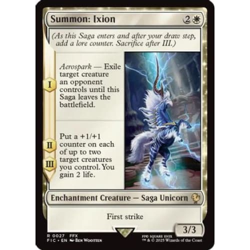 Summon: Ixion (FIC-027) - Single