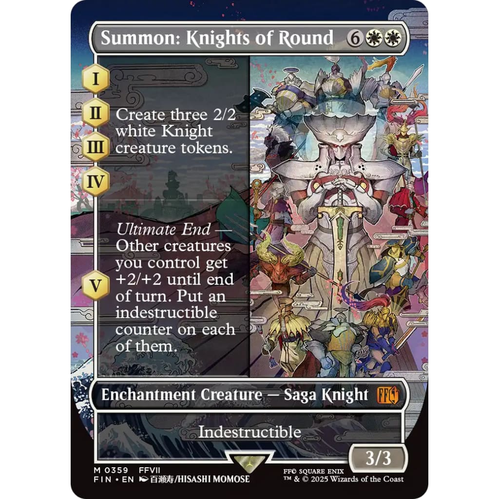 Summon: Knights of Round (FIN-359): (enchantment)