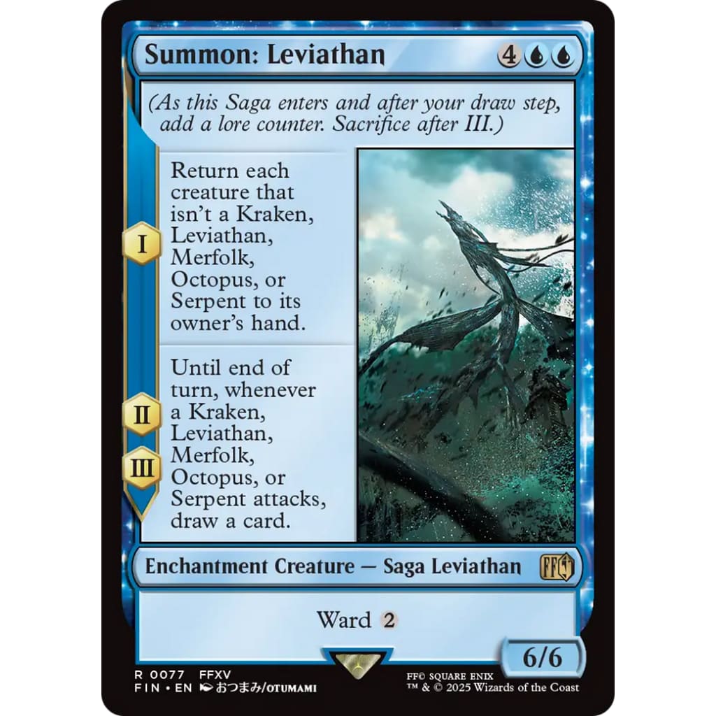 Summon: Leviathan (FIN-077): (enchantment) Foil - Single