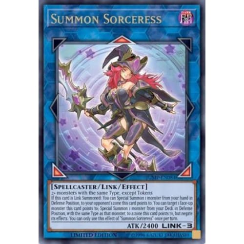 Summon Sorceress (JUMP-EN084) Ultra Rare Limited - Single