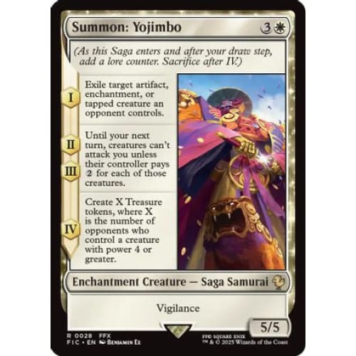 Summon: Yojimbo (FIC-028) - Single