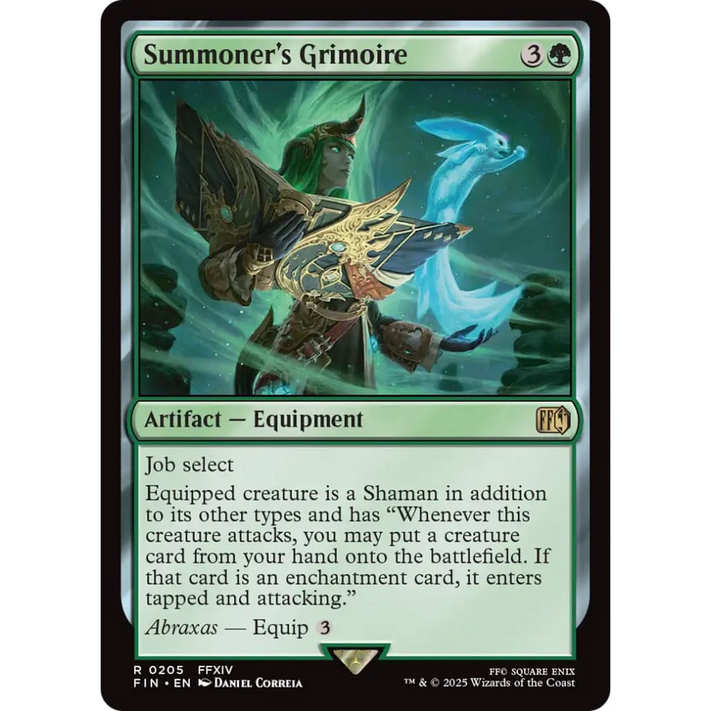 Summoner’s Grimoire (FIN-205) Foil - Single