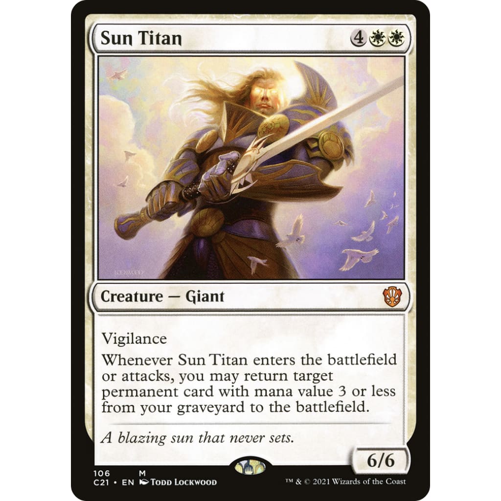 Sun Titan (C21-106) - Single