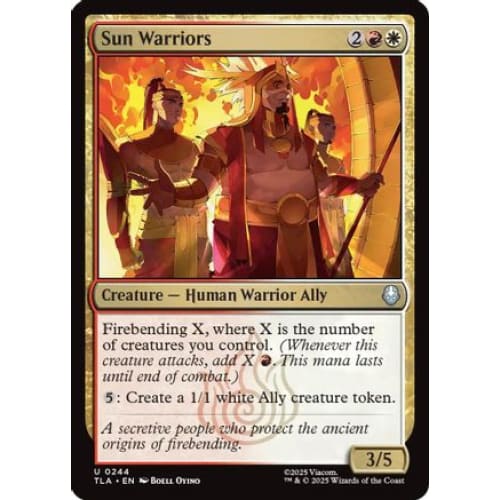 Sun warriors (TLA-244) - Single