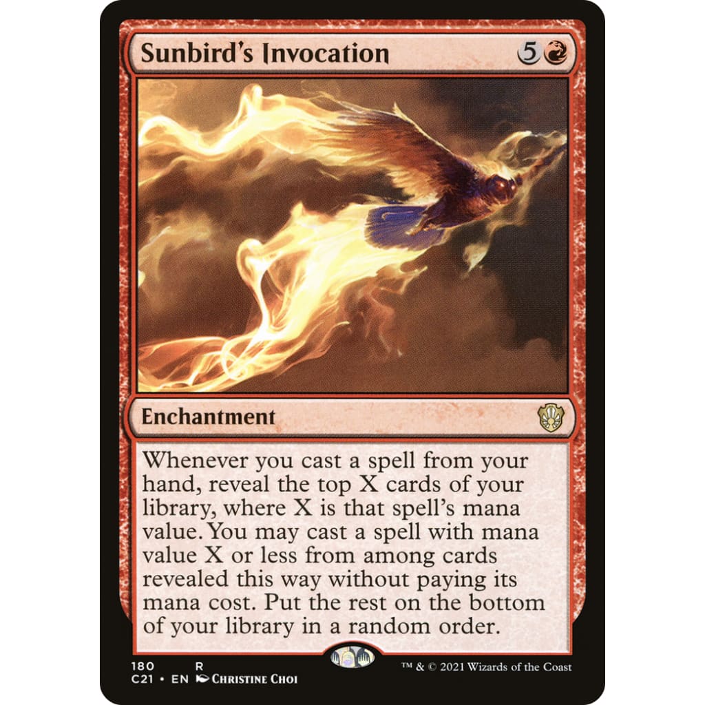 Sunbird’s Invocation (C21-180) - Single
