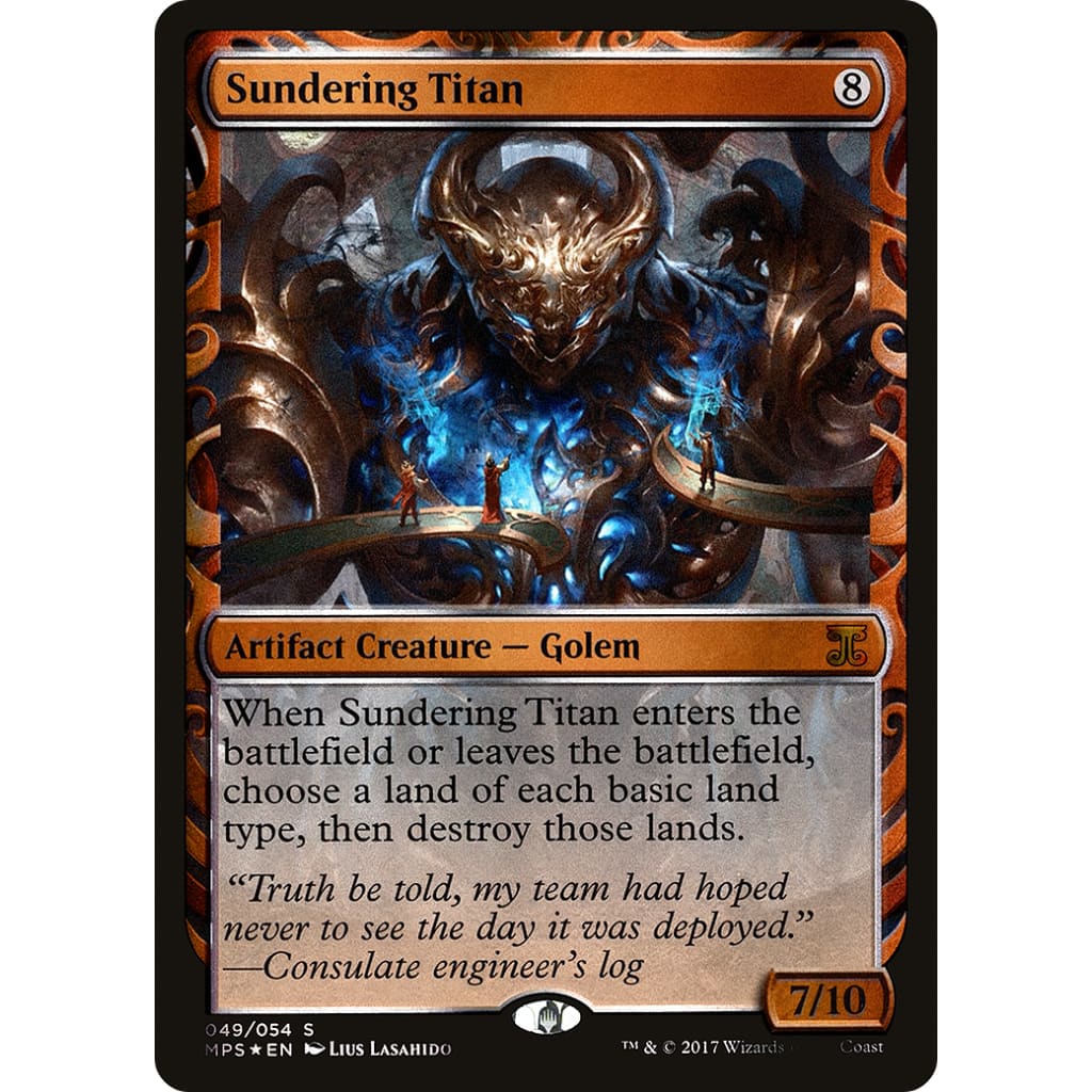 Sundering Titan (MPS-049) Foil - Single
