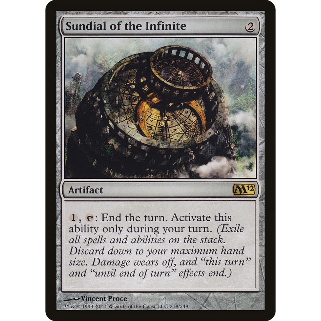 Sundial of the Infinite (M12-218) - Single
