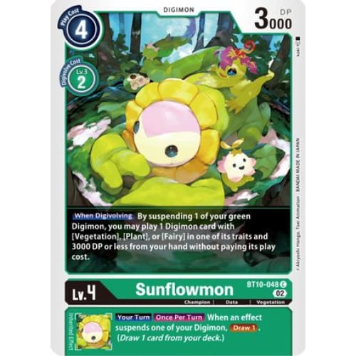 Sunflowmon - BT10-048 - Common - Single