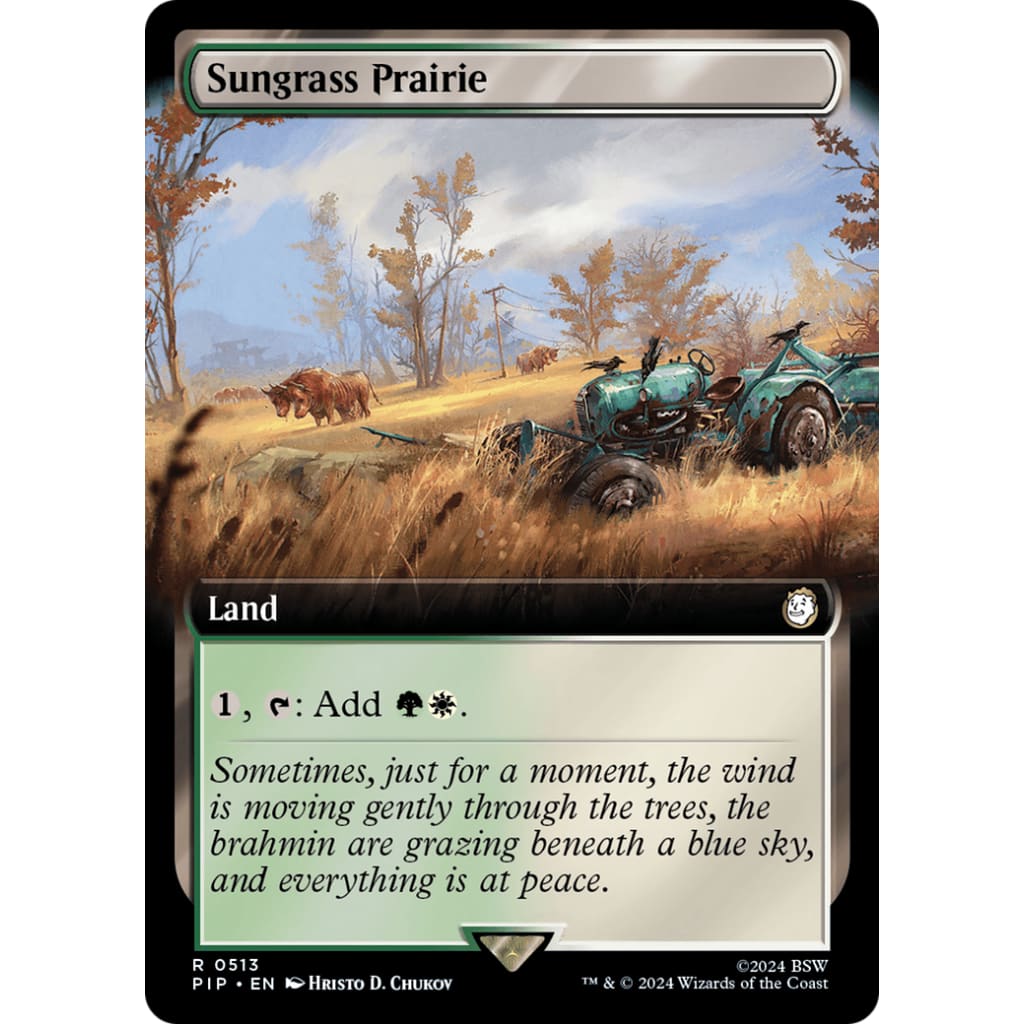 Sungrass Prairie (PIP-513): (Extended Art) Foil - Single