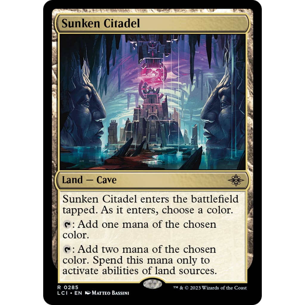 Sunken Citadel (LCI-285) Foil - Single