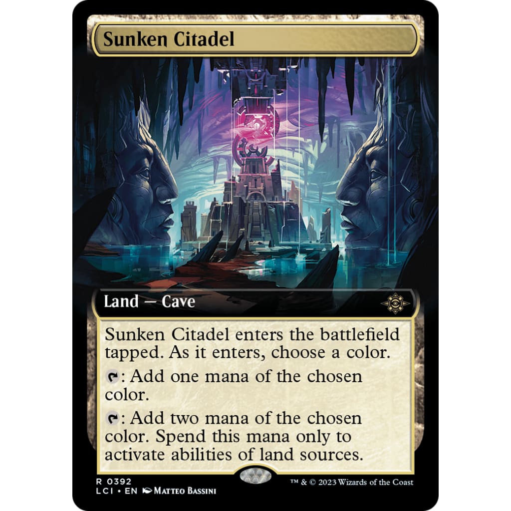 Sunken Citadel (LCI-392): (Extended Art) Foil - Single