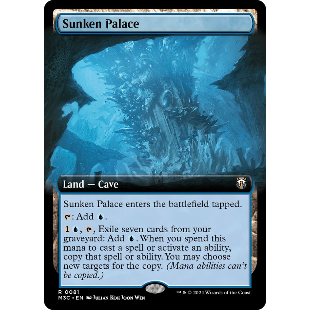 Sunken Palace (M3C-081): (Extended Art) Foil - Single